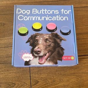 Dog buttons for communication